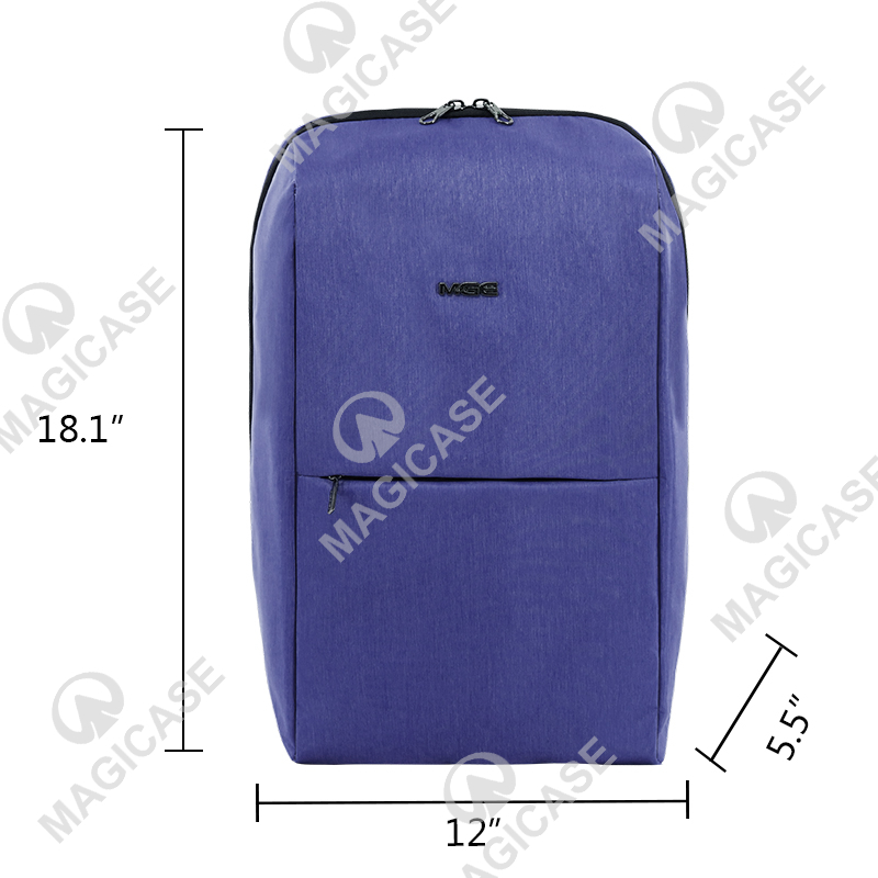 Travel Laptop Backpack Blue Nylon Laptop Backpack
