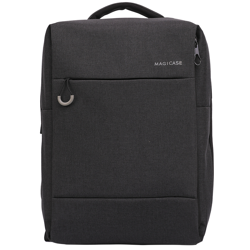 Stylish Water-repellent Laptop Backpack Black Gray
