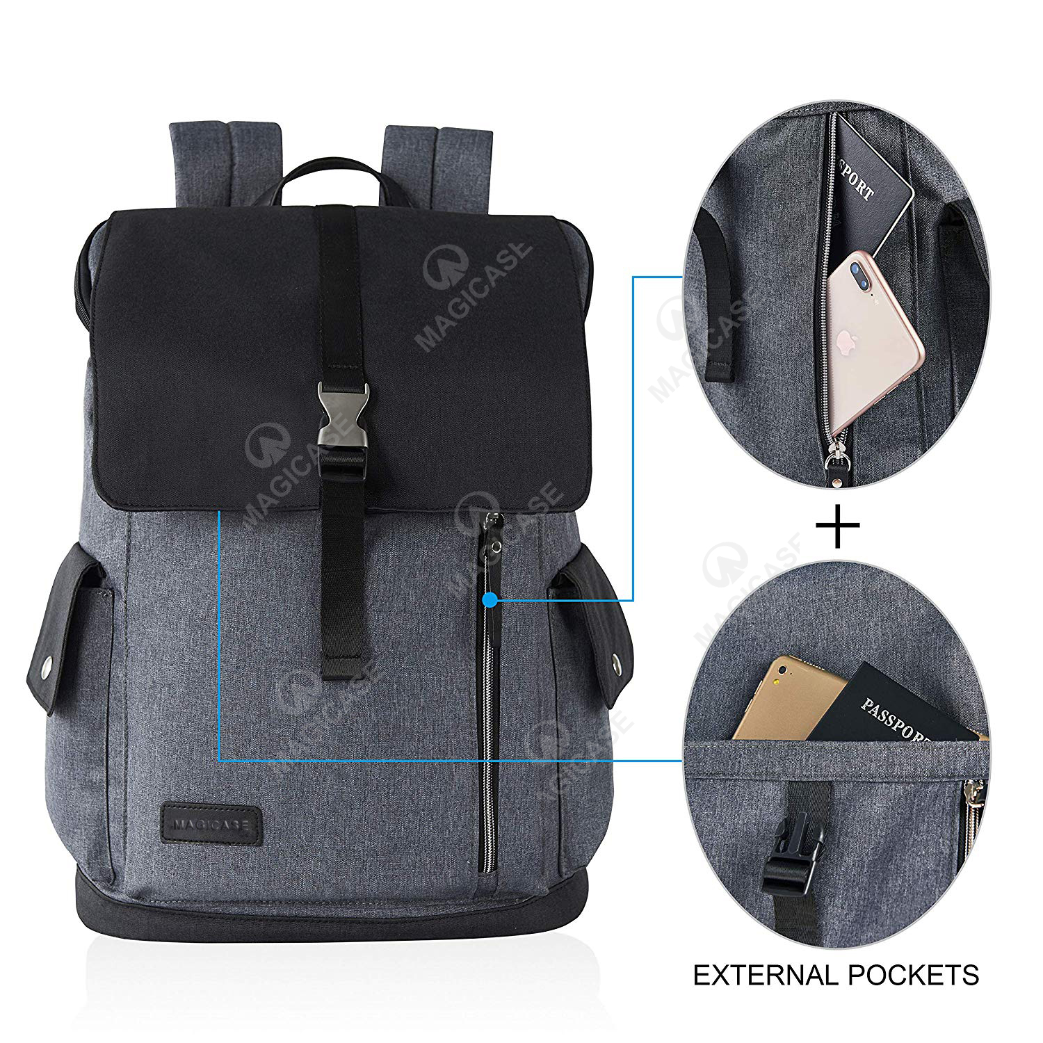 Laptop Backpack for 15.6 Inch Travel Business Computer Backpack