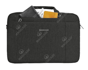 Briefcase Shoulder Bag Water Repellent Laptop black